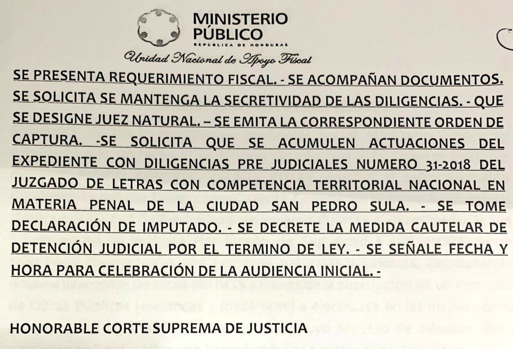 Mp Pedir Prisi N Preventiva Contra Parlamentario Implicado En Nuevo