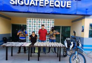 Ocho distribuidores de droga sentenciados en Siguatepeque