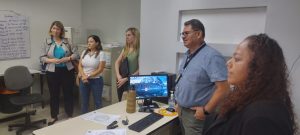 Cooperantes internacionales visitan oficinas del Ministerio Público en SPS